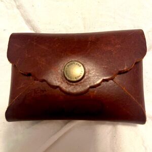 Mini Daisy Wallet genuine leather